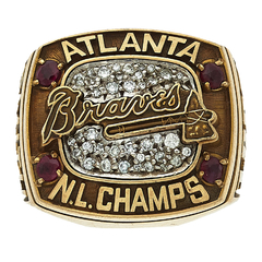 Anillo Campeonato World Series Ring Braves 1996