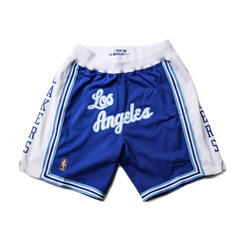 Bermuda Short NBA Lakers Royal Blue