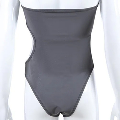Malla Enteriza Strapless Bikini Reflectivo Reflex Catsuite Elastizada Lycra N°2 - comprar online