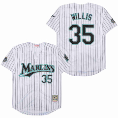Camiseta Casaca Baseball Mlb Miami Marlins 35 Willis