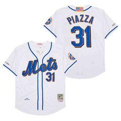 Camiseta Casaca Baseball Mlb New York Mets 31 Piazza