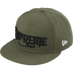 SUPREME GORRA MISTER CARTOON NEW ERA 59 FIFTY - OLIVE U$D 200