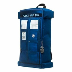 Mochila Backpack Dr Who Police Box By Bioworld