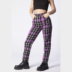 Pantalon Cargo Mom Grape