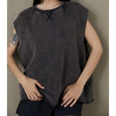 Remera Musculosa Gris | BOXY FIT - comprar online