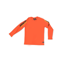 Remera manga larga naranja