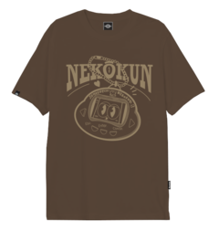 Nekokun M Remera Basica Marron