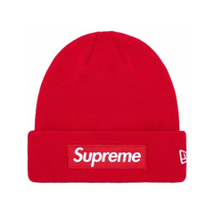 SUPREME NEW ERA BOX LOGO BEANIE (FW23) - RED - U$D 150