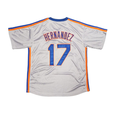 Camiseta Casaca MLB New York Mets 17 Hernandez - comprar online