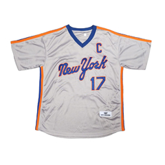 Camiseta Casaca MLB New York Mets 17 Hernandez