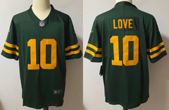 Camiseta Casaca NFL Green Bay Packers 10 Love Alternative
