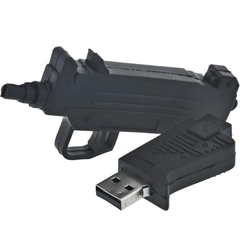 USB Arma Uzi Goma con 15 GB