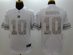 Camiseta Casaca NFL New York Giants 10 Mannings White