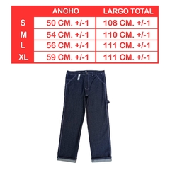 Pantalon Carpintero Verde Tiro Medio - KITCH TECH