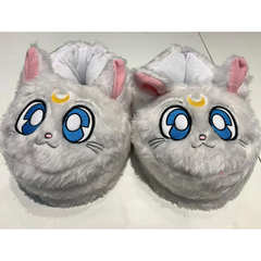 Pantuflas Sailor Moon Artemis Acolchonadas Flex