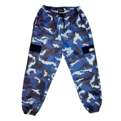 PANTALON YTI CAMUFLADO AZUL