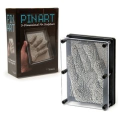 Cuadro Clavos Pin Art Pinscreen Juego 3D Metal Grande 15 x 20cms