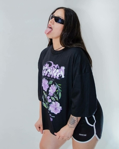 Remera Flowers | BOXY FIT - comprar online