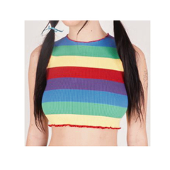 Musculosa Tejida Rainbow - comprar online