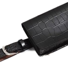 Riñonera Bandolera Cartera Cintura Regulable Simil Cuero - comprar online