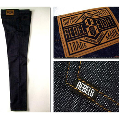Jean Rebel Eight 8 Slim Cut Pant Azul Original Importado