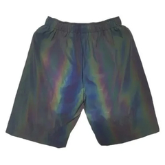 Bermuda Shorts Reflectivo Holografico Rainbow Importado - comprar online