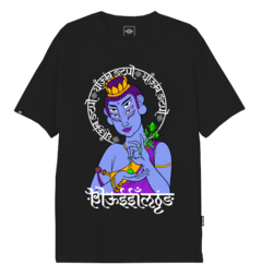BLESSINGS REMERA HYPE TALLE ESPECIAL NEGRO