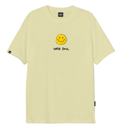 Smile Remera Basica Talle Especial Amarillo Pastel