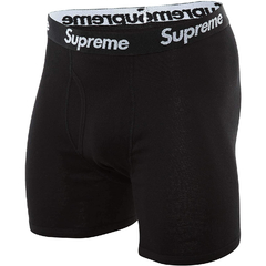 Boxer Supreme Hanes Negro Pack x4 - usd150 - comprar online