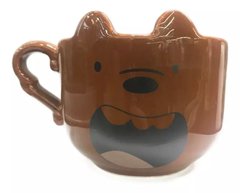 Taza Tazon Ceramica Osos Escandalosos Oso Marron Niños