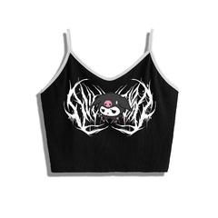 Remera Top Kuromi Sad