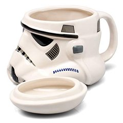Taza Ceramica C/ Tapa Stormtrooper Star Wars en internet