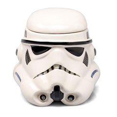 Taza Ceramica C/ Tapa Stormtrooper Star Wars