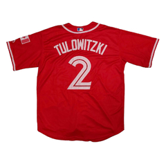 Camiseta Casaca Baseball MLB Toronto Bluejays 2 Tulowitzki - comprar online