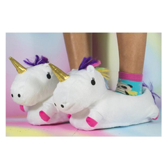 Pantuflas Unicornio Pelos Colores Unicornios Acolchonadas en internet