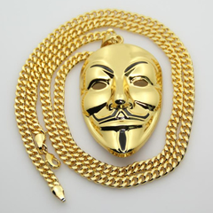 Cadena C/ Dije V For Vendetta Anonymous