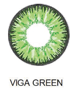 Imagen de Lentes de contactos Efecto Real VIGA GREEN