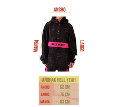 Anorak Hell Yeah! Rosa en internet