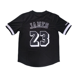 Casaca Nba Media Manga Lakers 23 Black James - buy online