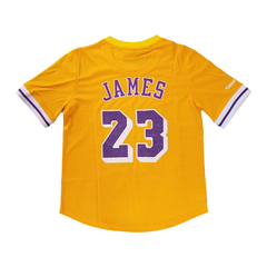 Casaca Nba Media Manga Lakers 23 James - comprar online