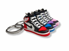 Mini AJ Violeta 3D Llavero Colgante Zapatillas Moda Jordan - tienda online