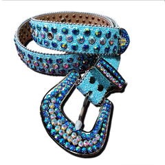 Cinto Cinturon Cowboy Bb Belt Hebilla Strass Trap Modelo 16 - comprar online