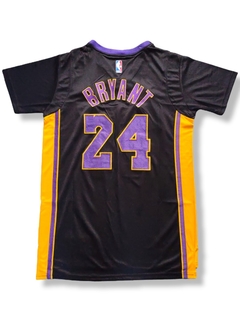 Casaca Nba Media Manga Lakers 24 Negra - buy online