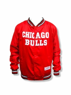 Campera Universitaria Red Chicago Bulls Diseño Clásico