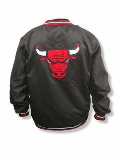Campera Universitaria Black Chicago Bulls Verano Diseño Clásico - comprar online