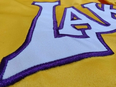 Campera Universitaria Lakers Amarilla Diseño Clásico en internet