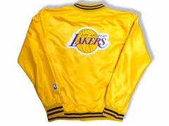 Campera Universitaria Lakers Amarilla Diseño Clásico - comprar online