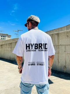 Remera Hybrid Blanco - tienda online