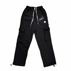 Pantalon Jogging Cargo Signature Negro