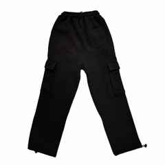 Pantalon Jogging Cargo Star Negro - comprar online